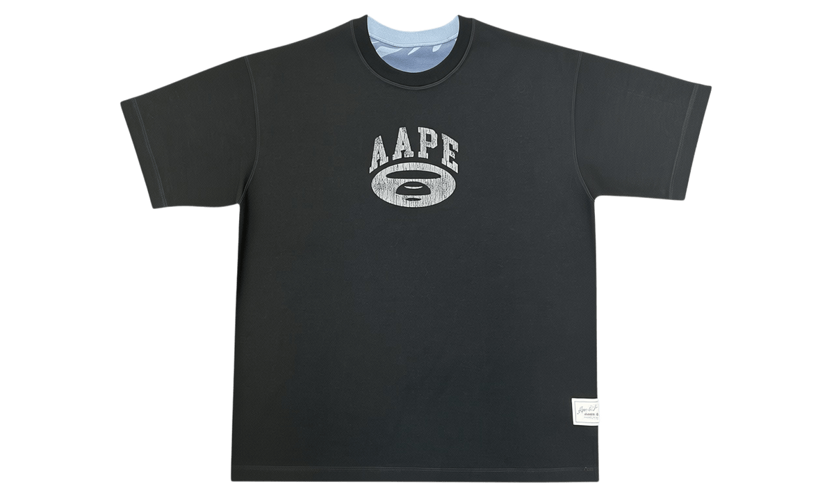 Aape Moonface Logo Black T-Shirt (PreOwned)