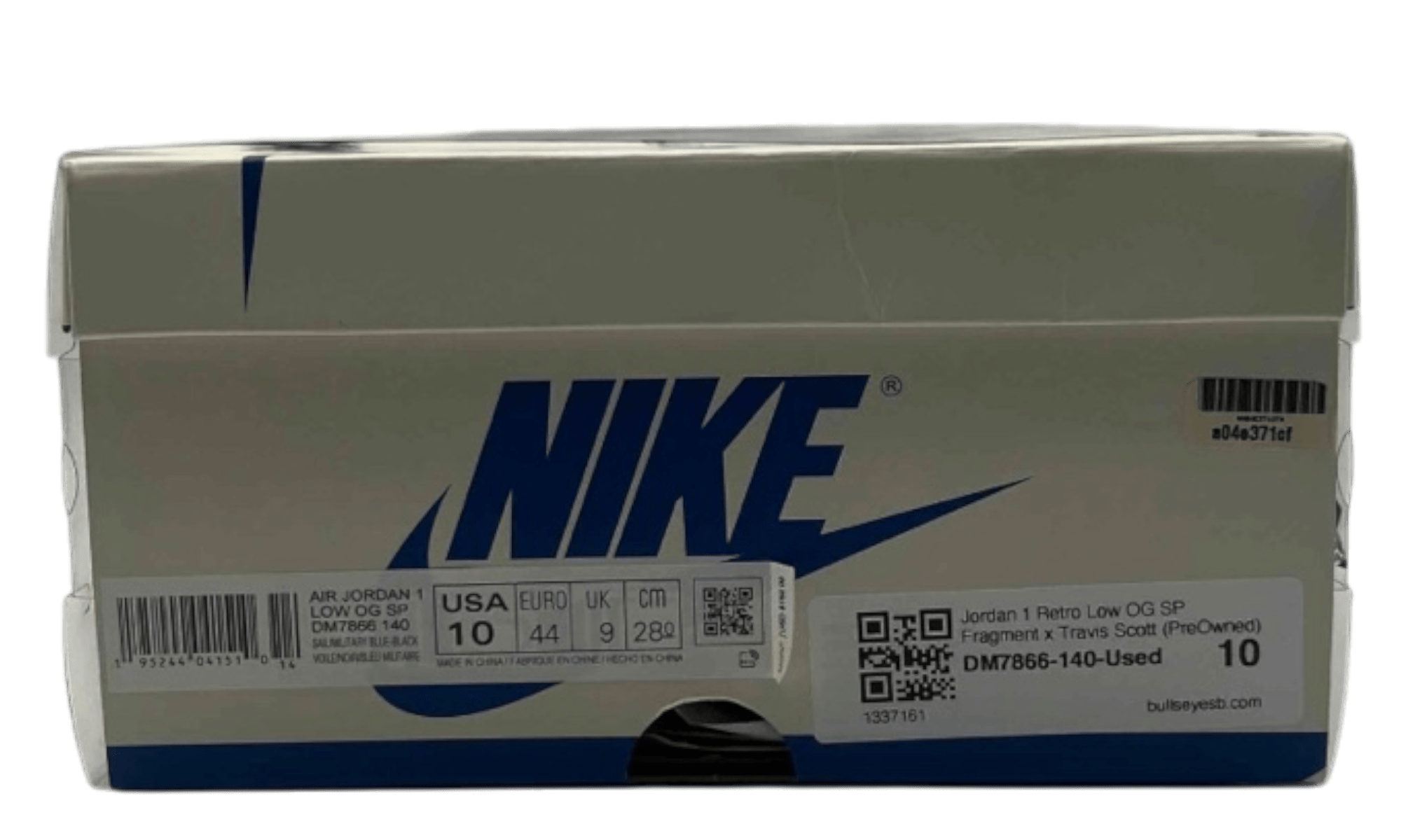 Jordan 1 Retro Low OG SP Fragment x Travis Scott (PreOwned)
