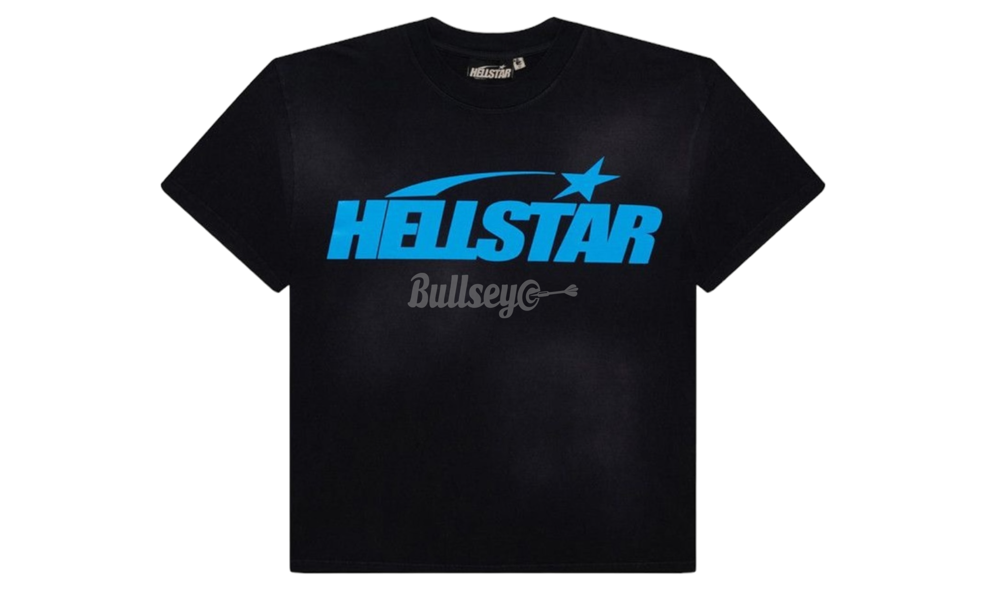 Hellstar Classic T-Shirt (Regular Logo) Black/Blue