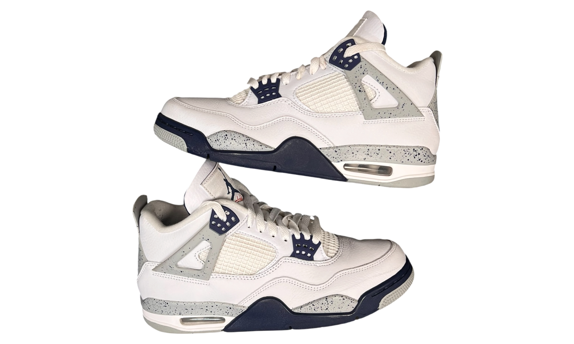 Air Jordan 4 Retro "White Midnight Navy" (PreOwned)