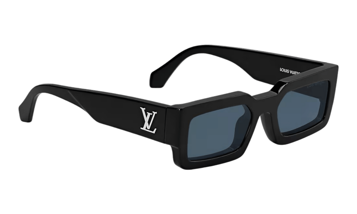Louis Vuitton Clash Low Square Black/Silver Sunglasses