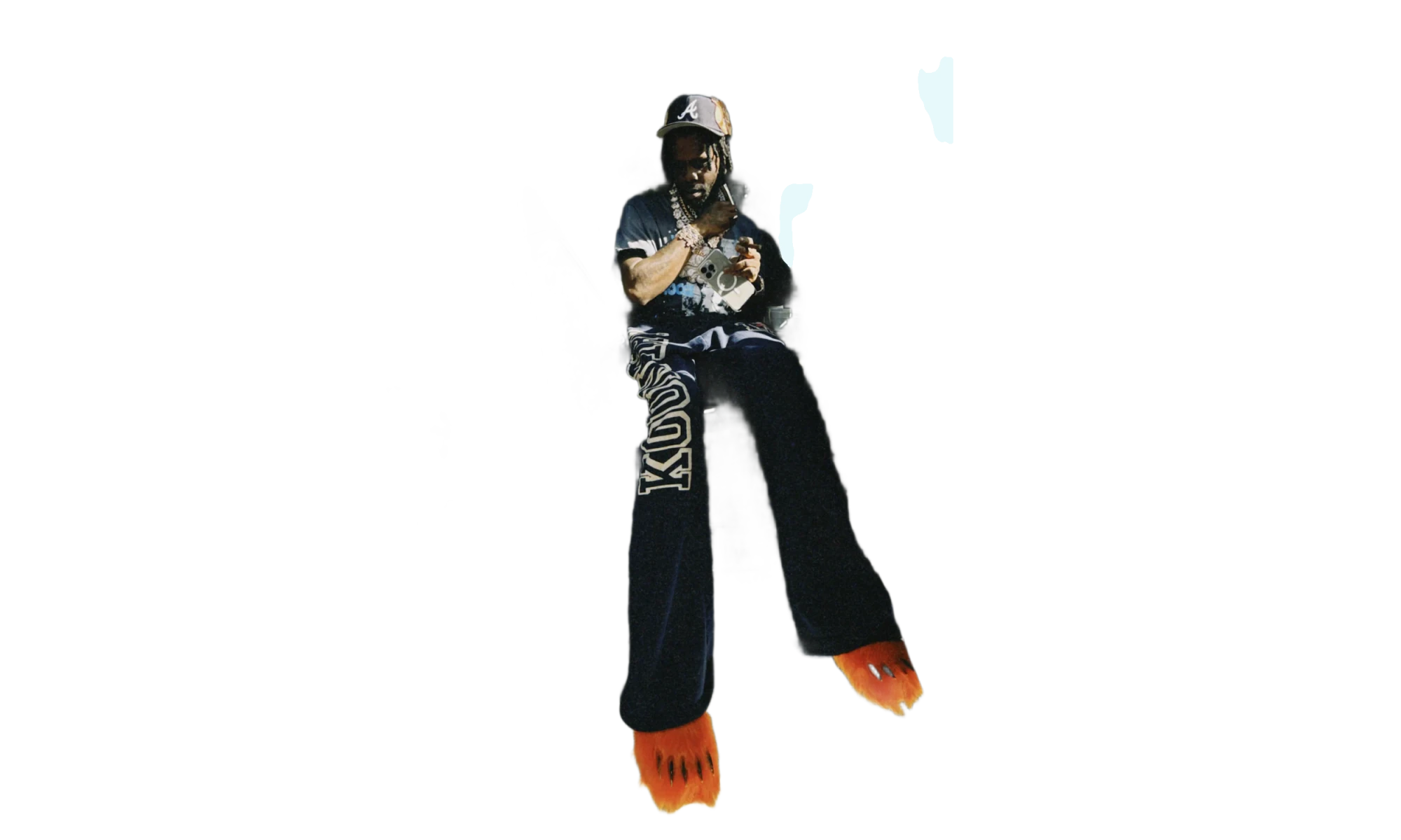 Bravest Studios Bear Claw Mule Chief Keef x Glo Gang Glorange