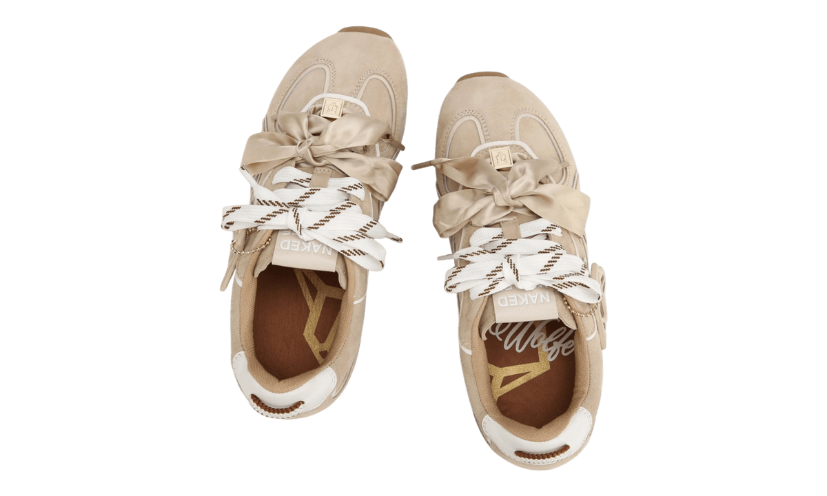 Naked Wolfe Adored Off White Suede