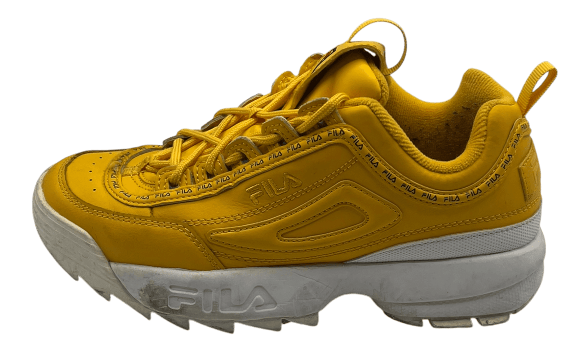 Fila Disruptor II Premium Repeat Canary Yellow (PreOwned) (No Box)