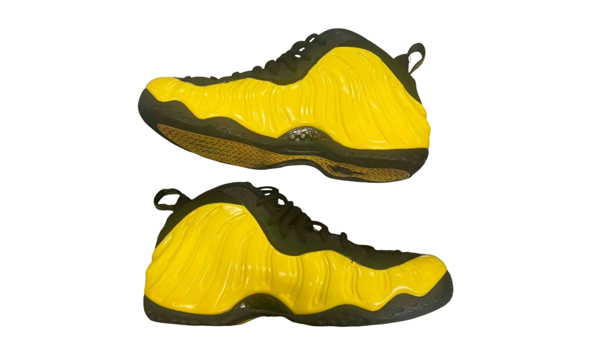 Nike Air Foamposite One Wu-Tang Optic Yellow (PreOwned) (No Box)