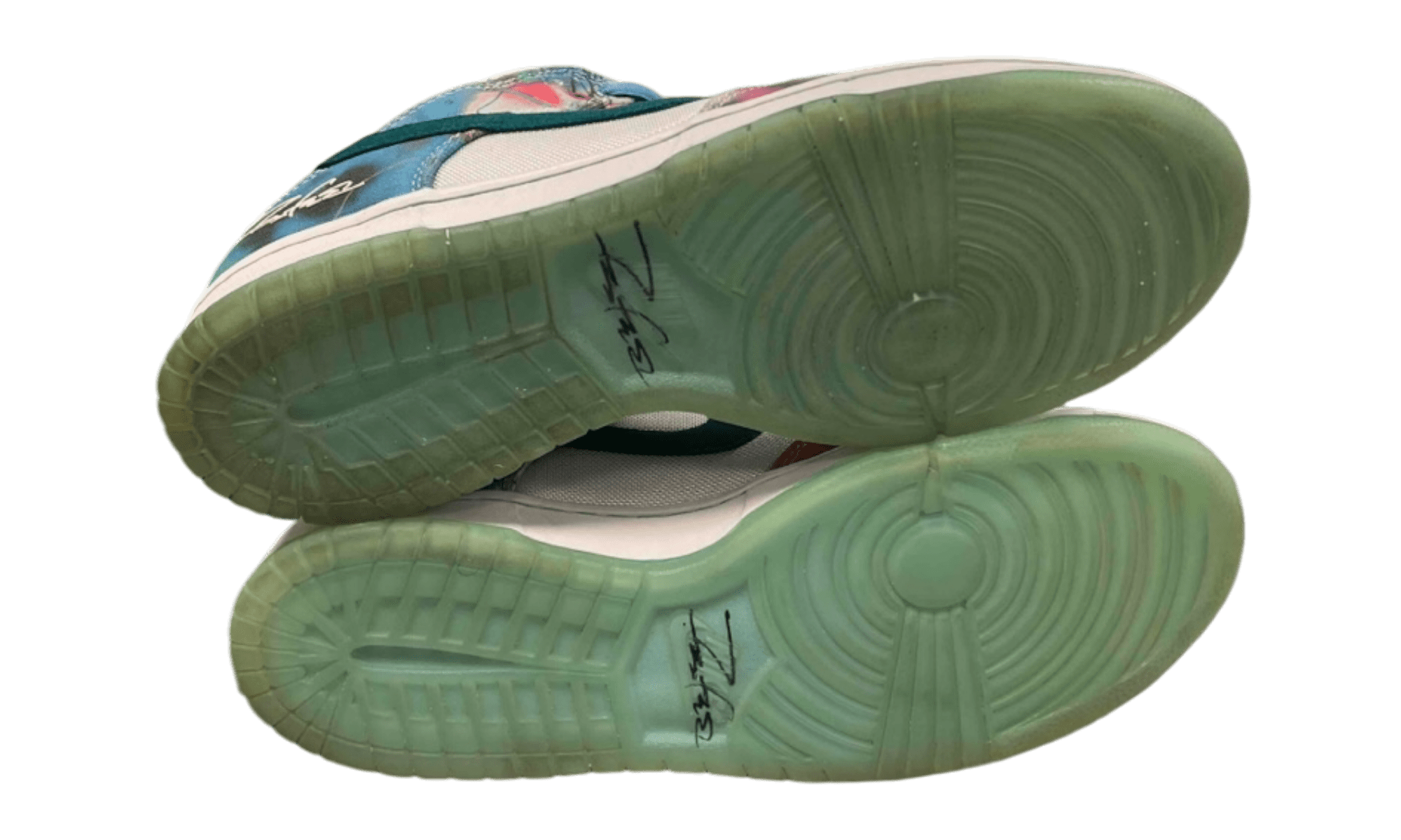 Nike SB Dunk Low "Futura Laboratories Bleached Aqua" (PreOwned)