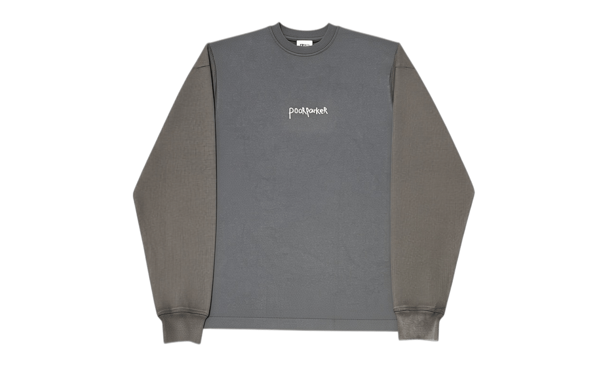 Poor Parker Vintage 1 of 1 Cut & Sewn Poison Black Thermal Longsleeve T-Shirt