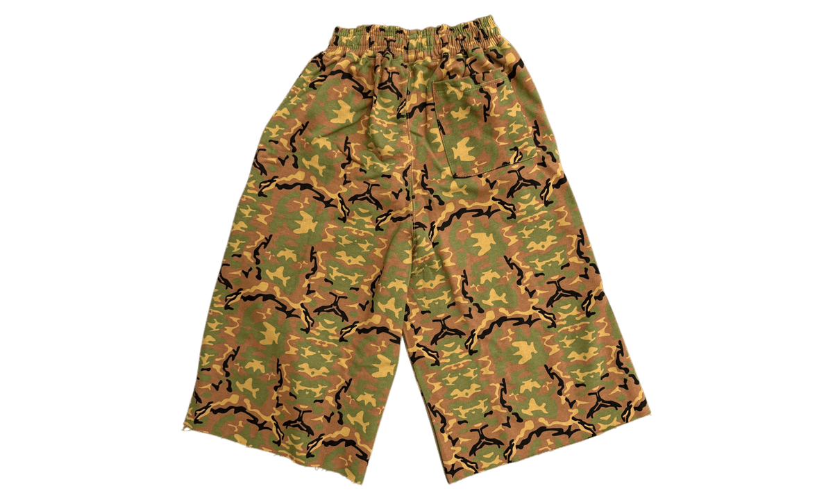 Carpe Vestem Camo & Orange 3/4 Shorts