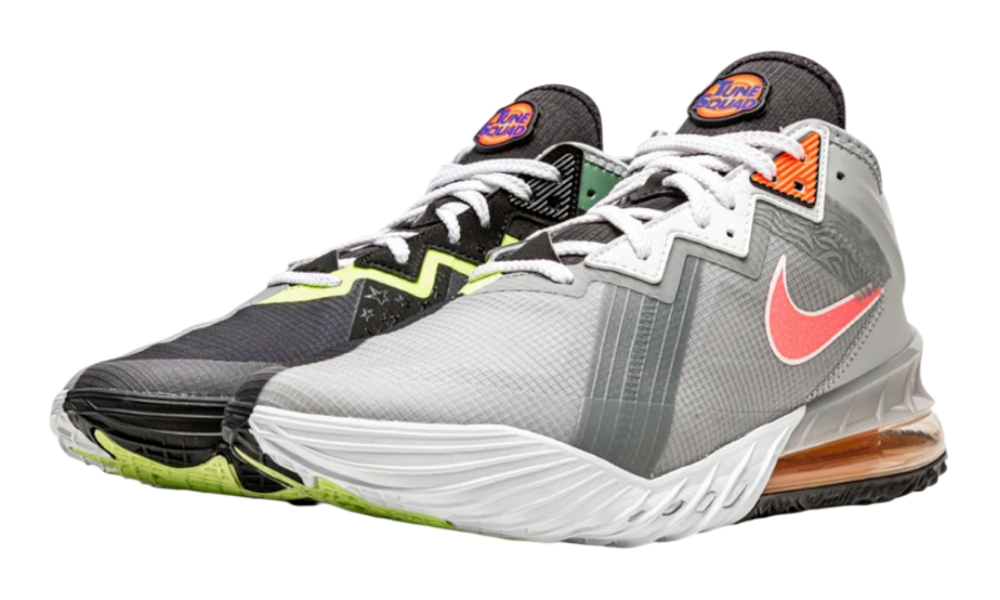 Nike LeBron 18 Low Bugs vs Marvin Space Jam