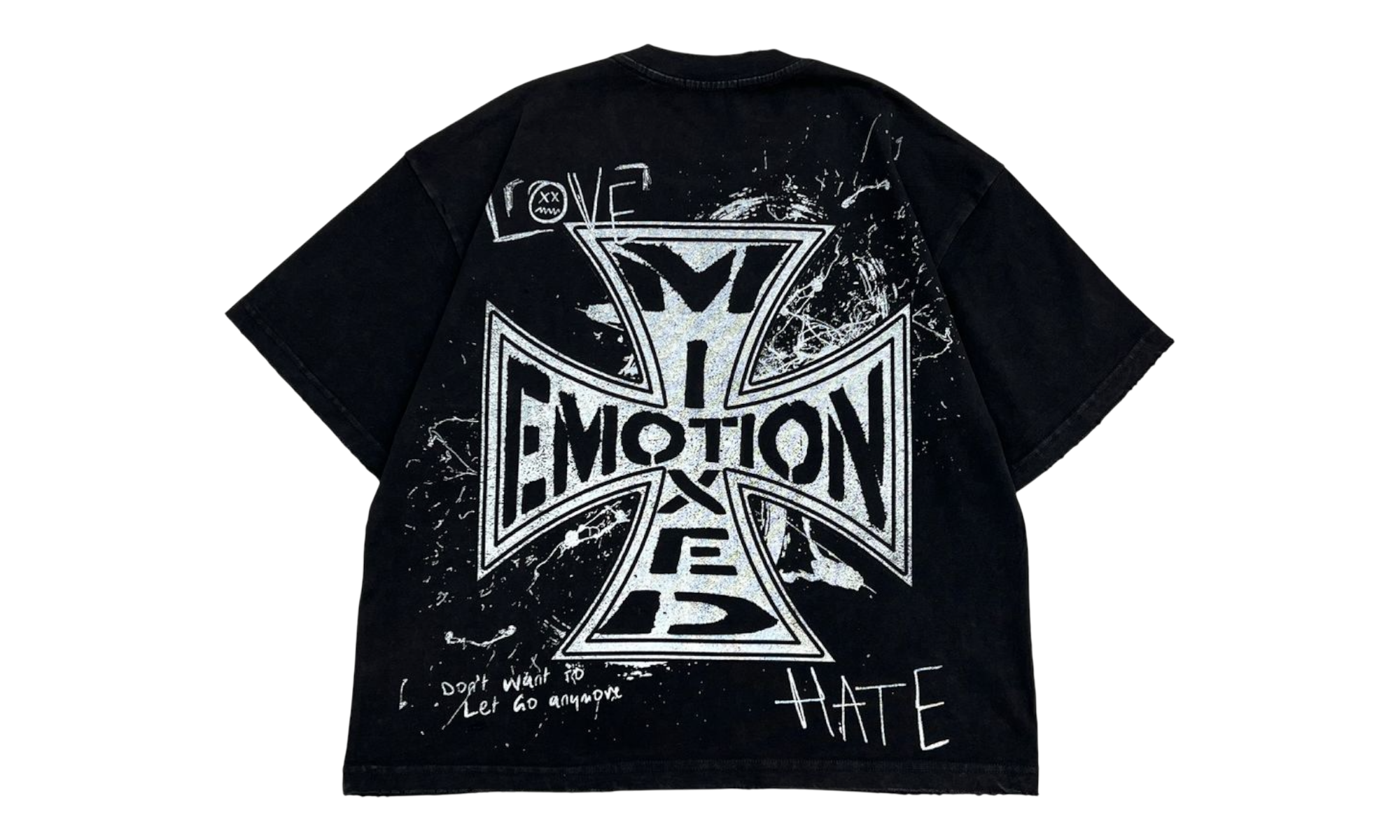 Mixed Emotions Black Chaos T-Shirt