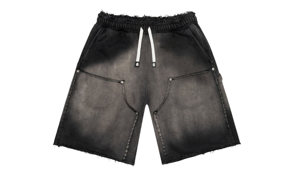 Godspeed Carpenter Distressed Sun Faded Black Shorts