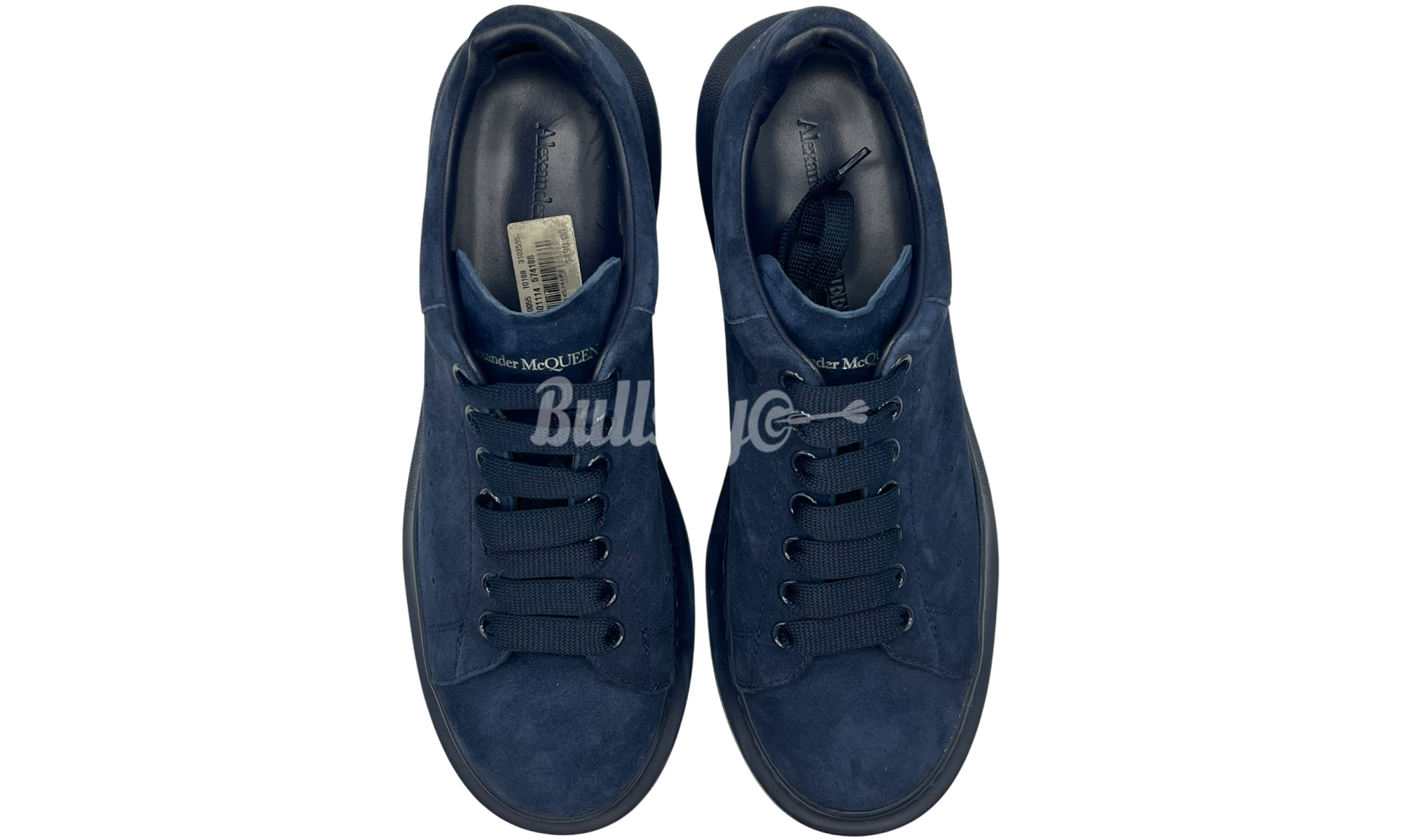Alexander Mcqueen "Blue Suede" Oversized Sneaker (PreOwned)