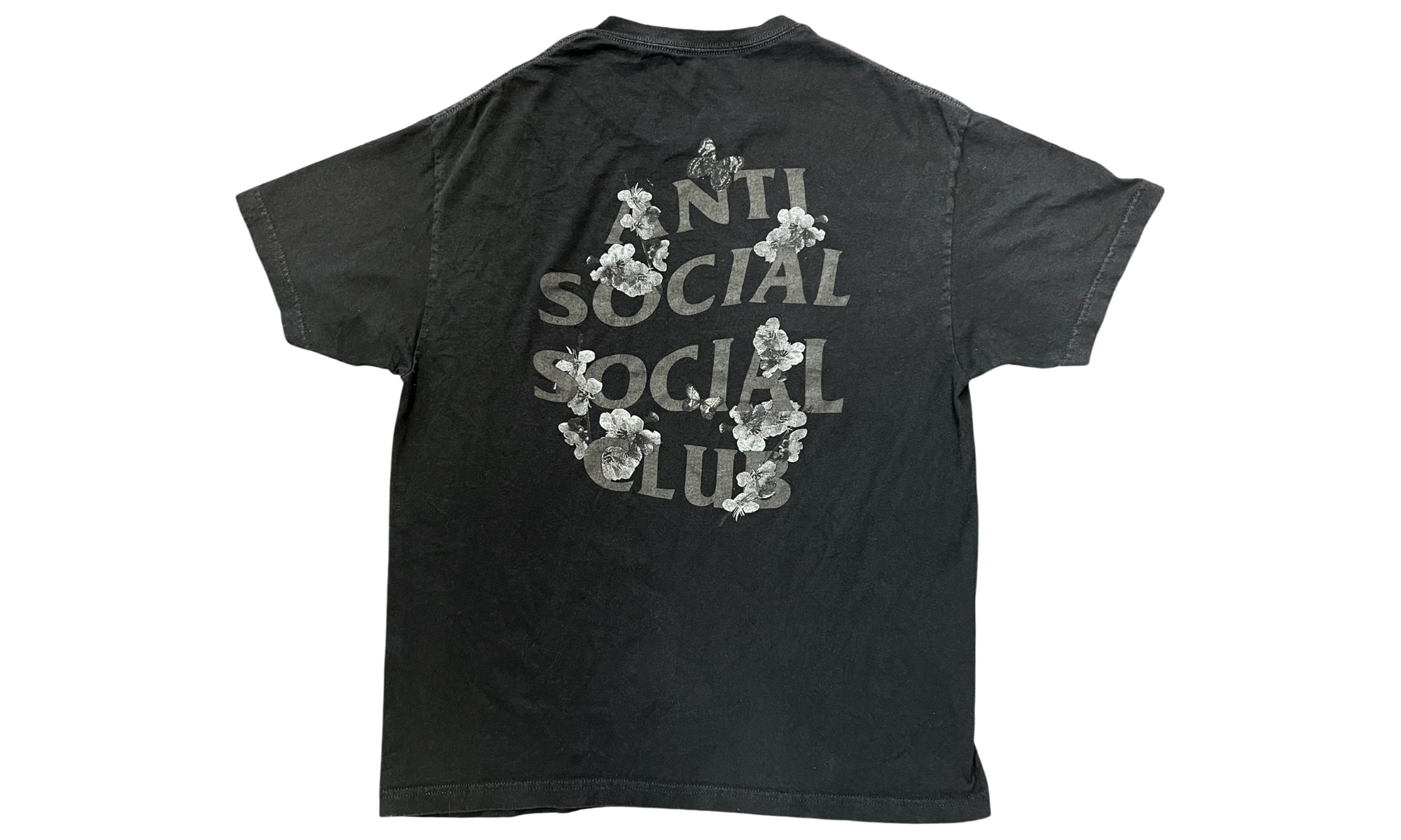 Anti Social Social Club Dramatic Kkoch Black T-Shirt (PreOwned)