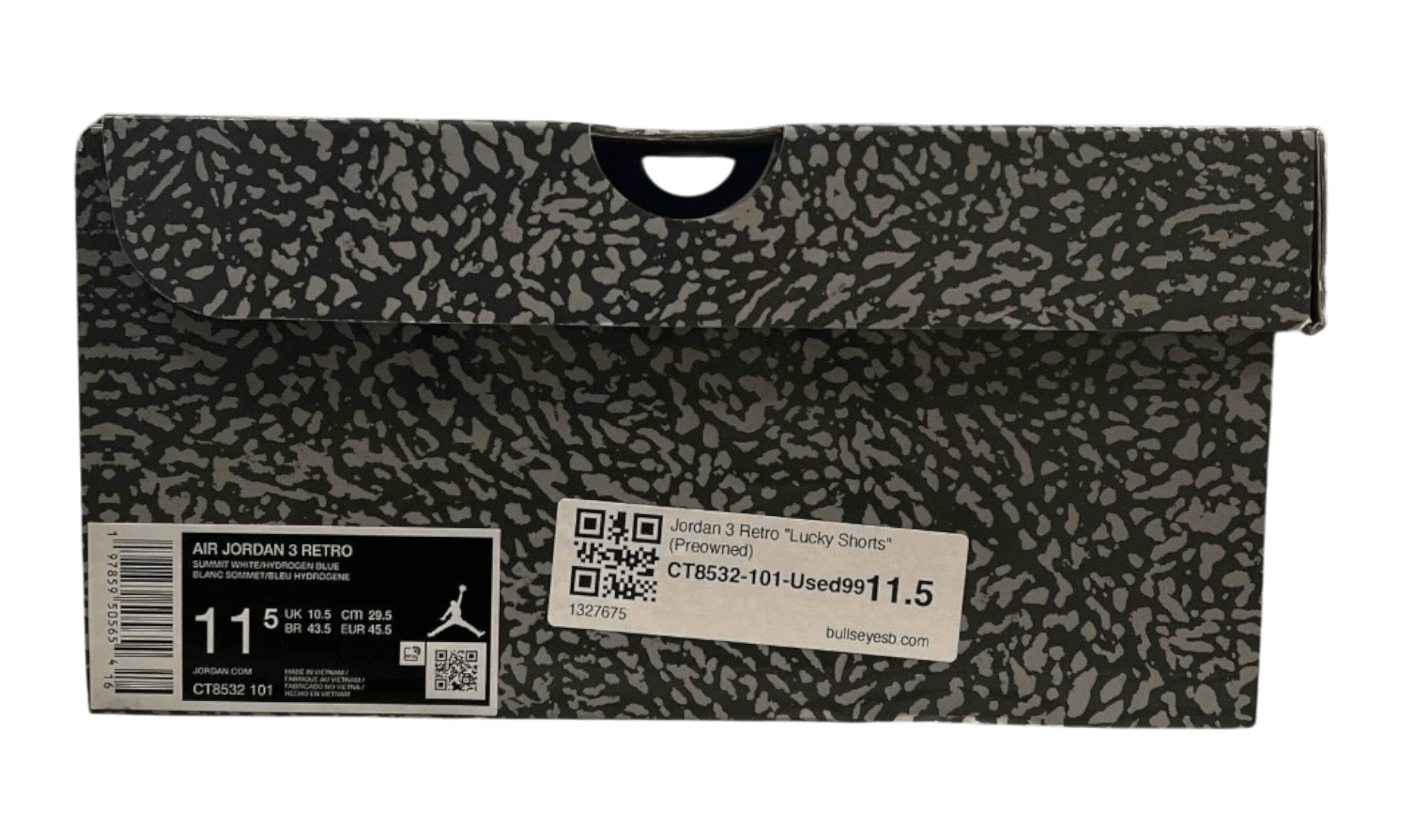 Jordan 3 Retro "Lucky Shorts" (Preowned)