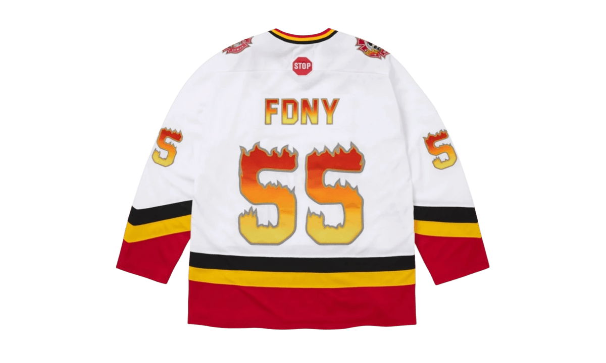 Supreme FDNY Hockey Jersey White