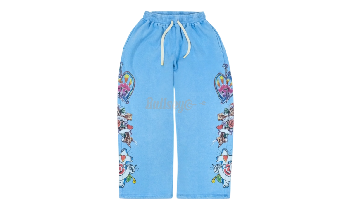 We Are Righteous Risen King Blue Sweatpants