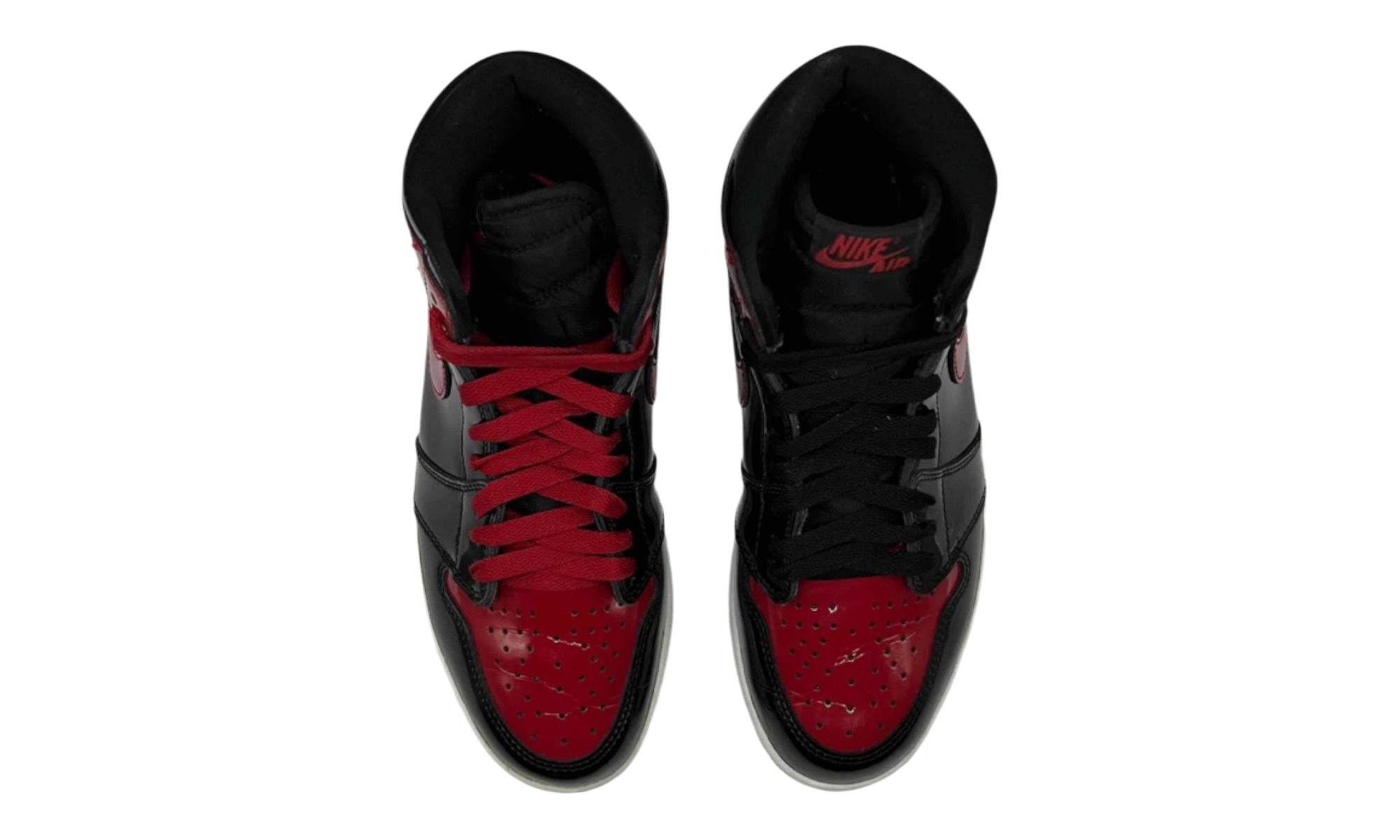Air Jordan 1 Retro High OG “Patent Bred” (PreOwned) (No Box Lid)