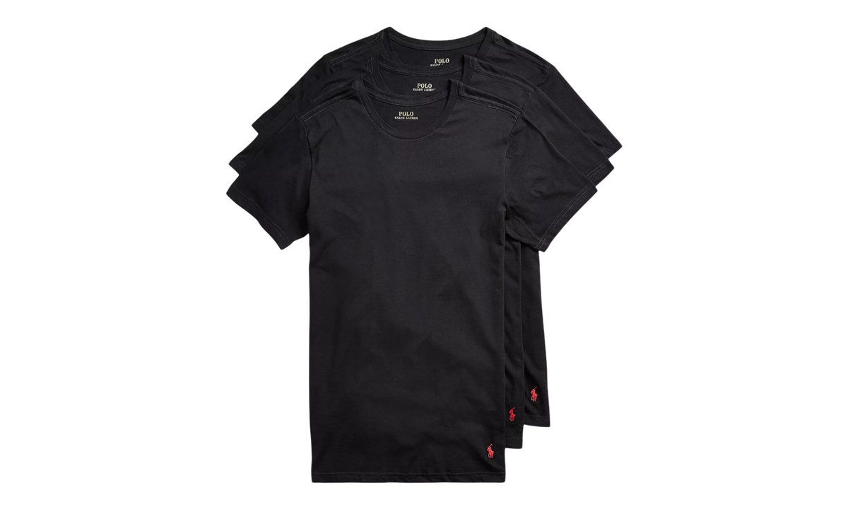 Polo Ralph Lauren 3-Pack Slim Fit "Black" T-Shirt