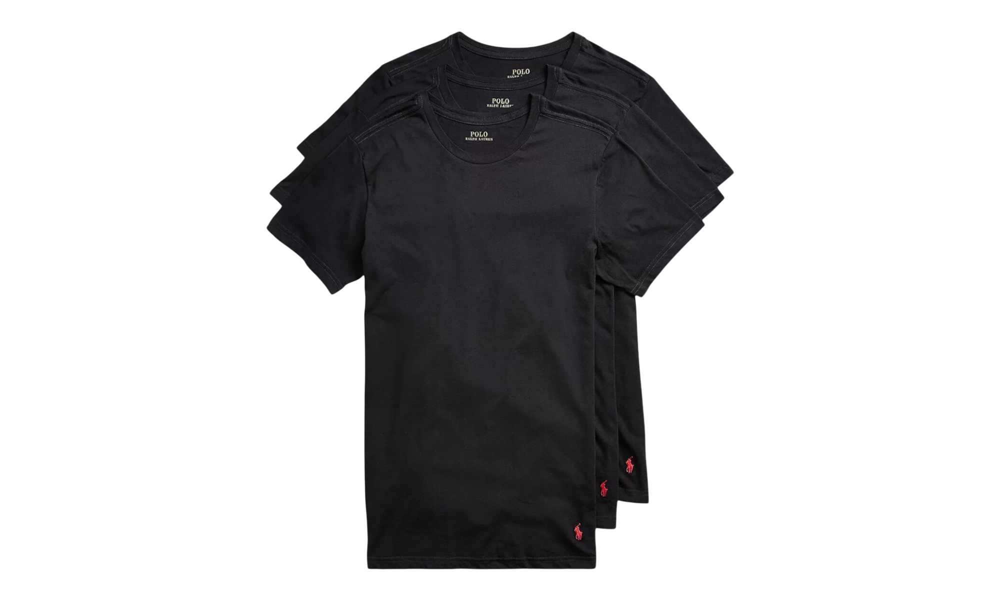Polo Ralph Lauren 3-Pack Slim Fit "Black" T-Shirt