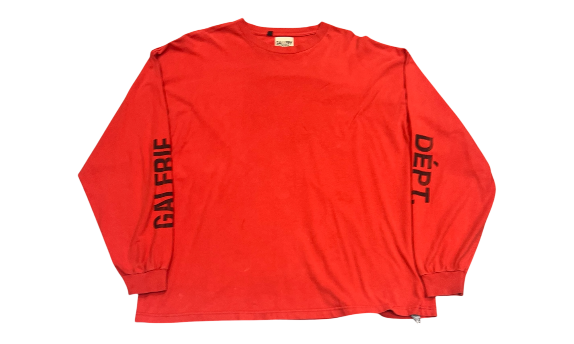 Gallery Dept Red Longsleeve T-Shirt (PreOwned)