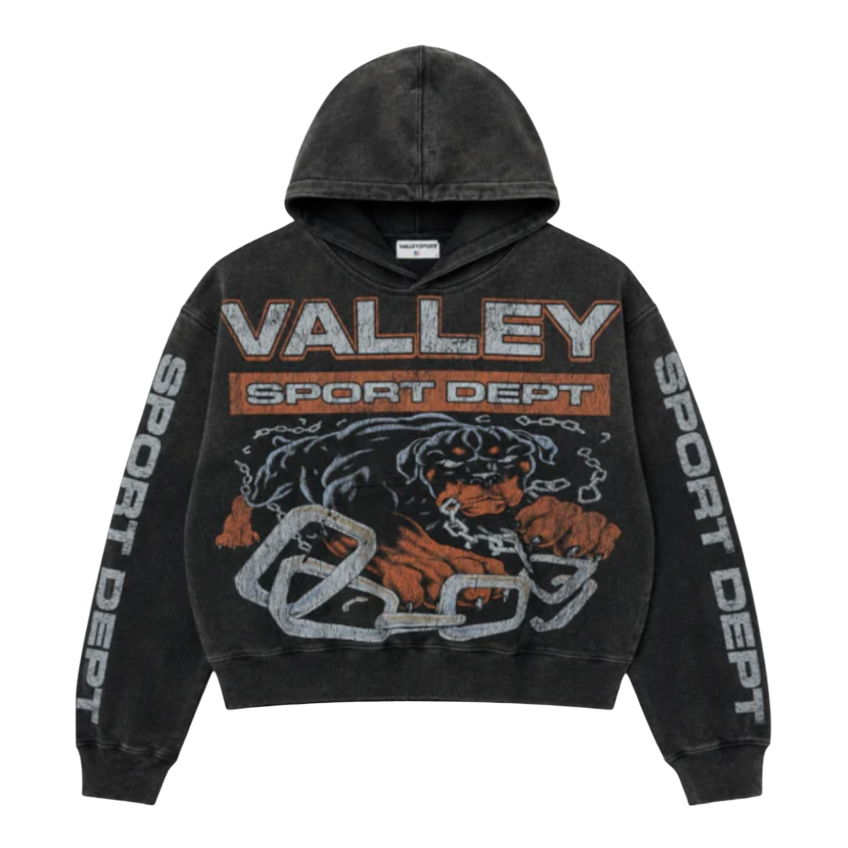 Vale Forever Big Dog Black Hoodie