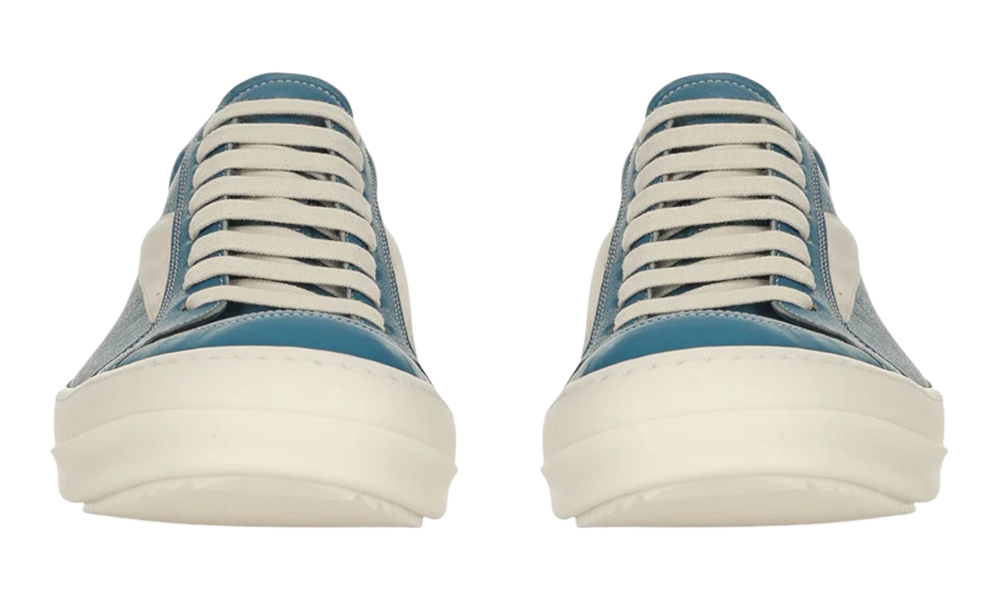 Rick Owens Mainline Vintage Low Blue Sneakers