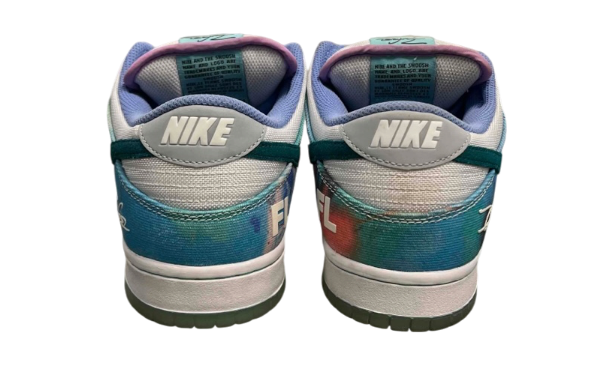 Nike SB Dunk Low "Futura Laboratories Bleached Aqua" (PreOwned)