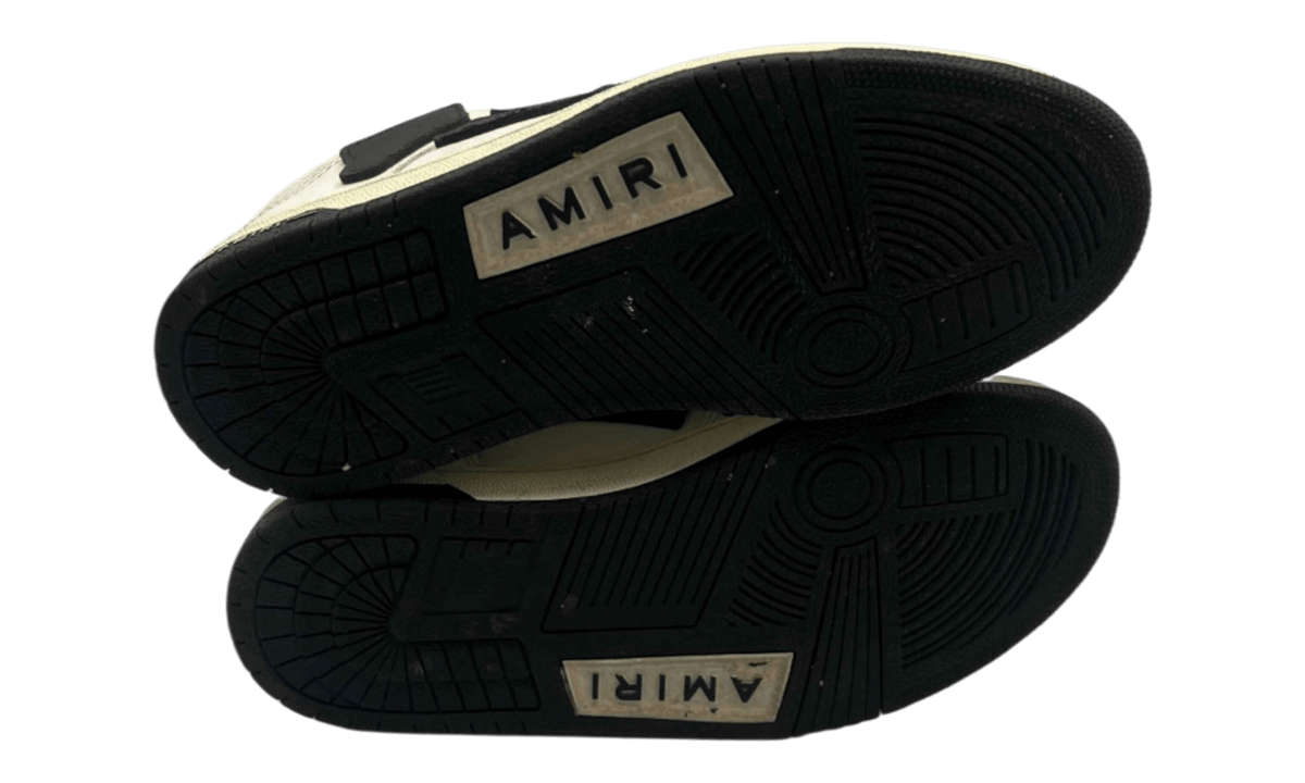AMIRI Skel Top Low White Black White (PreOwned)