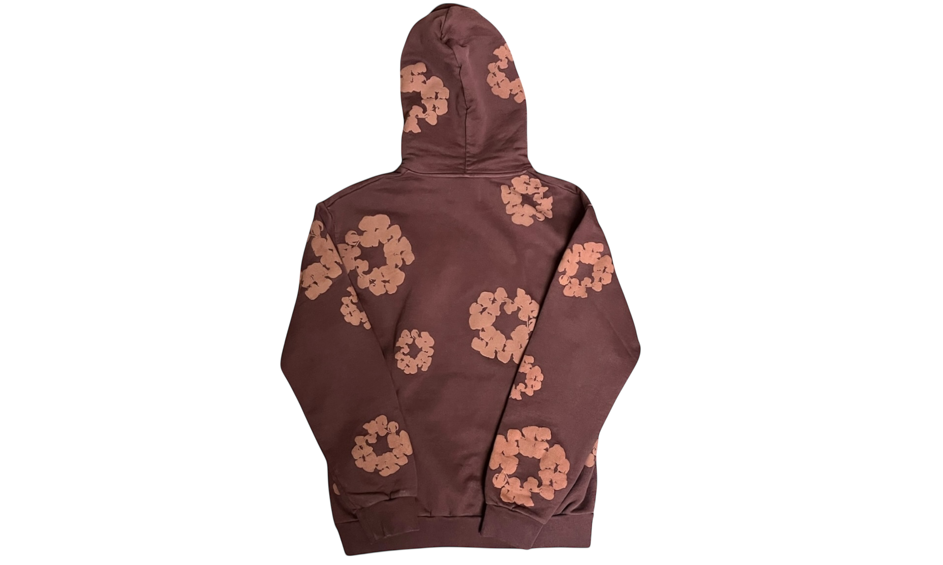 Denim Tears Mono Cotton Wreath Brown Hoodie