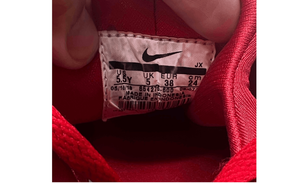 Nike Air Huarache Triple Red (GS) (PreOwned) (No Box)
