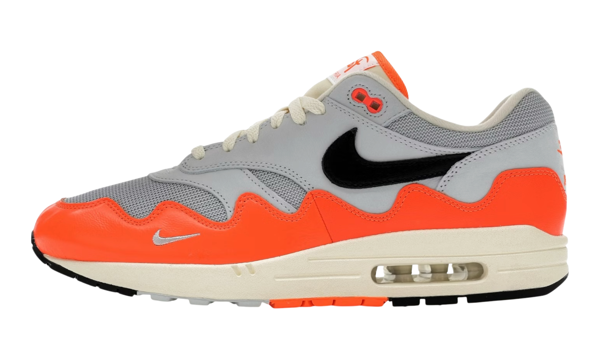 Nike Air Max 1 Patta Waves Hyper Crimson Pure Platinum (With Bracelet)