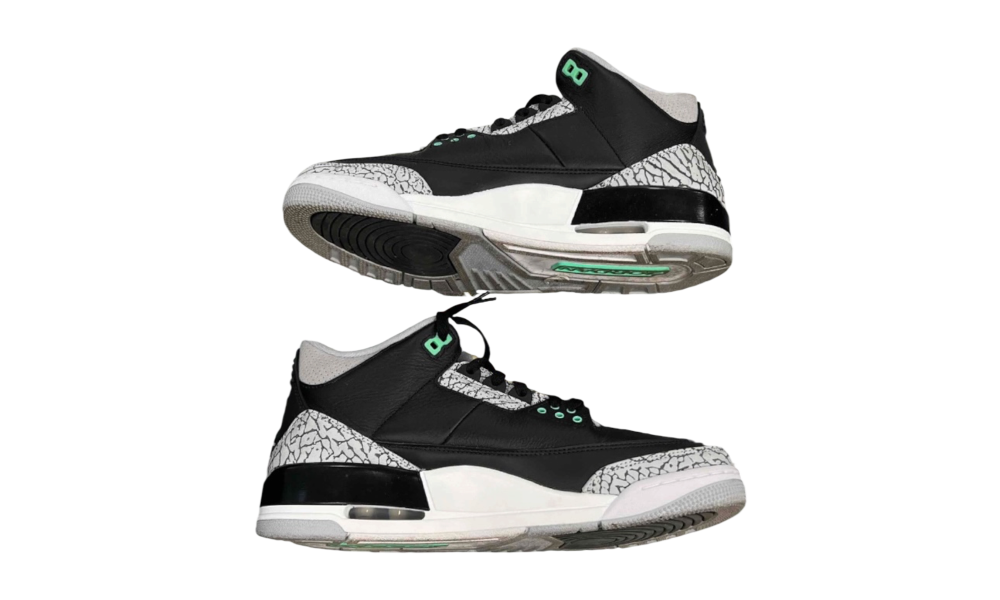 Jordan 3 Retro Green Glow (Preowned)