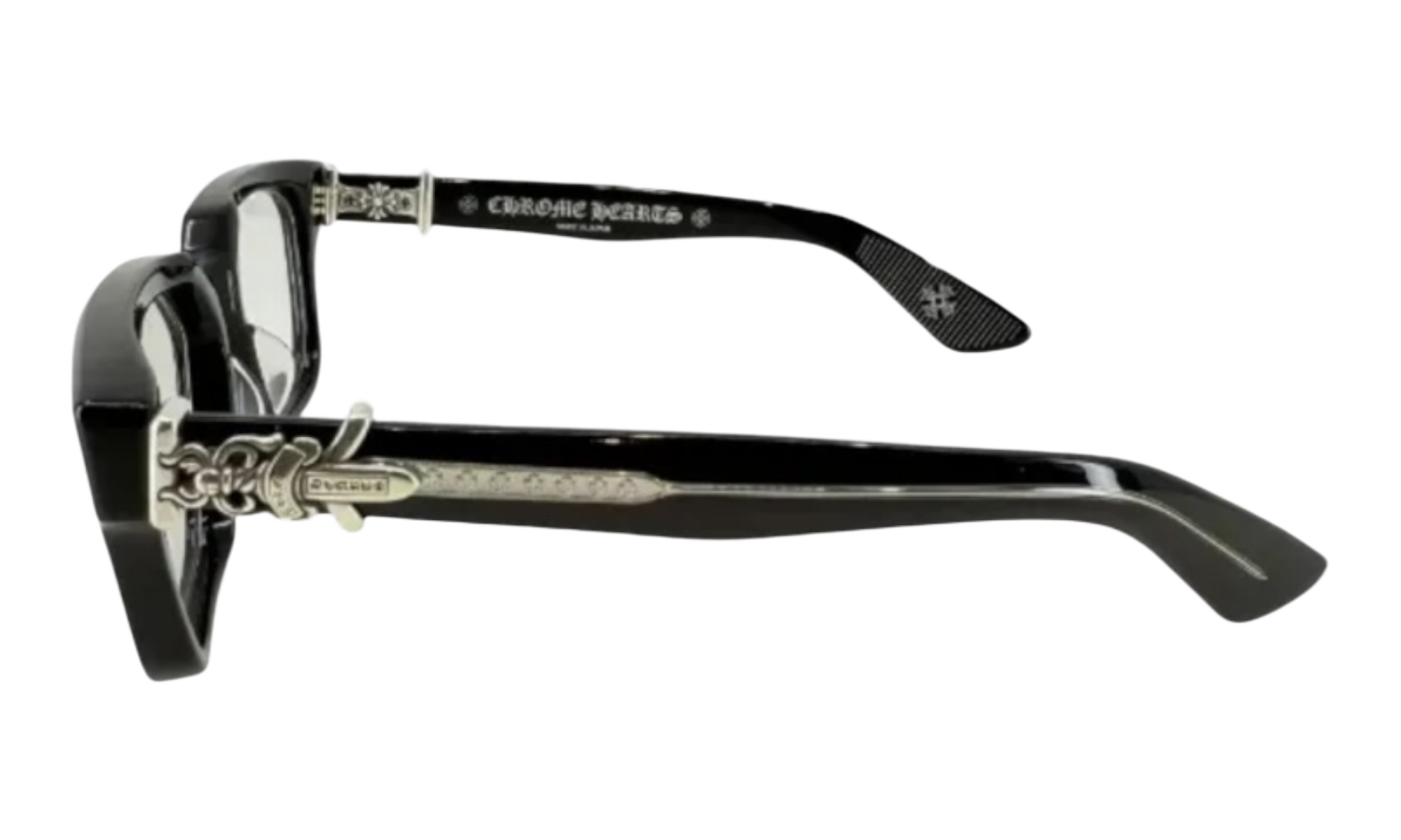Chrome Hearts VAGILLIONAIRE II Black Eyeglasses