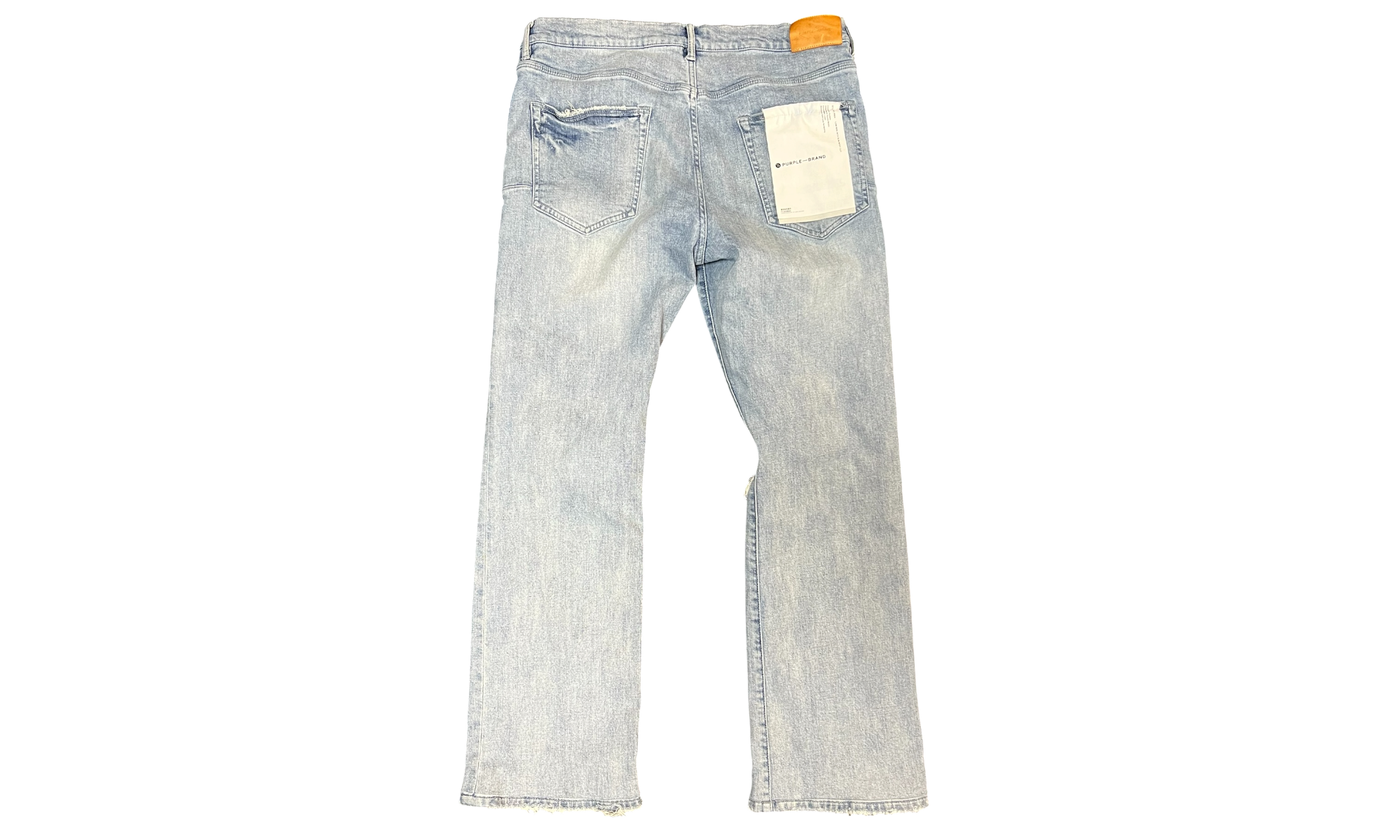 Purple-Brand P004 Distressed Bootcut Blue Jean (PreOwned)