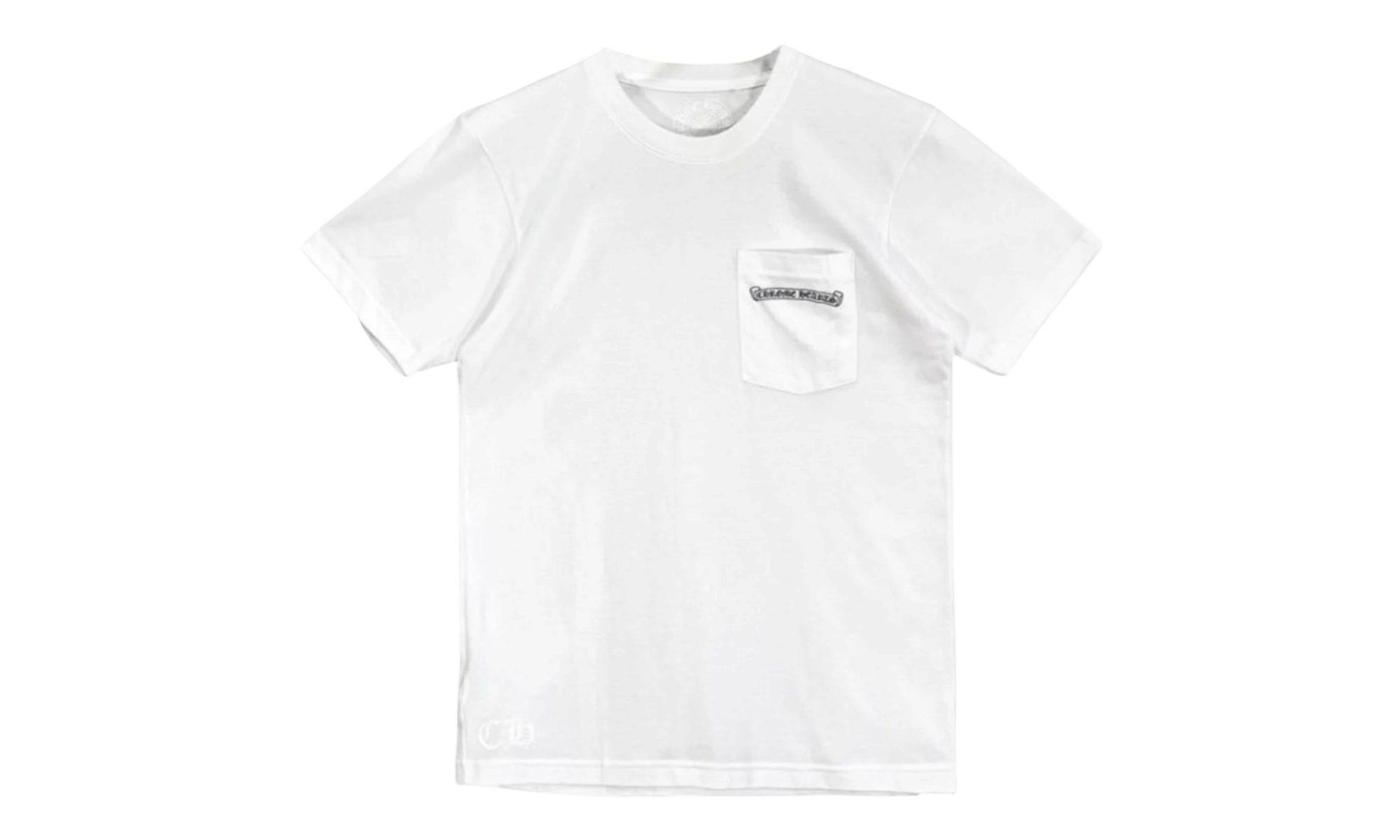 Chrome Hearts USA Shoulder Logo White T-Shirt