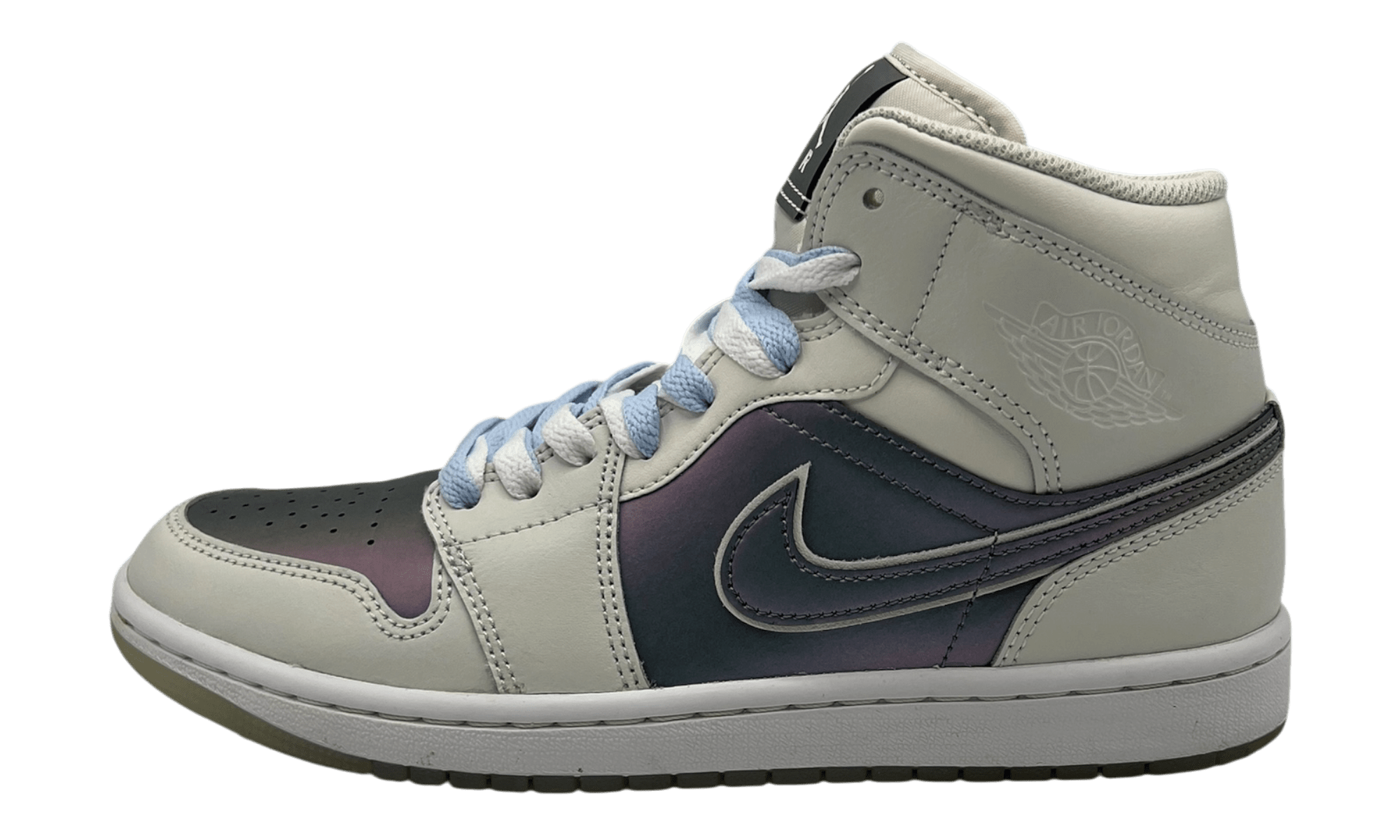 Jordan 1 Mid SE Phantom Iridescent (PreOwned) (No Box)