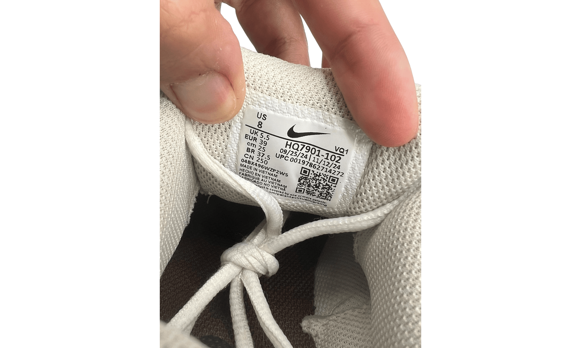 Nike V5 RNR Sail Fauna Brown Phantom Light Orewood Brown (Women's) (PreOwned) (No Box)