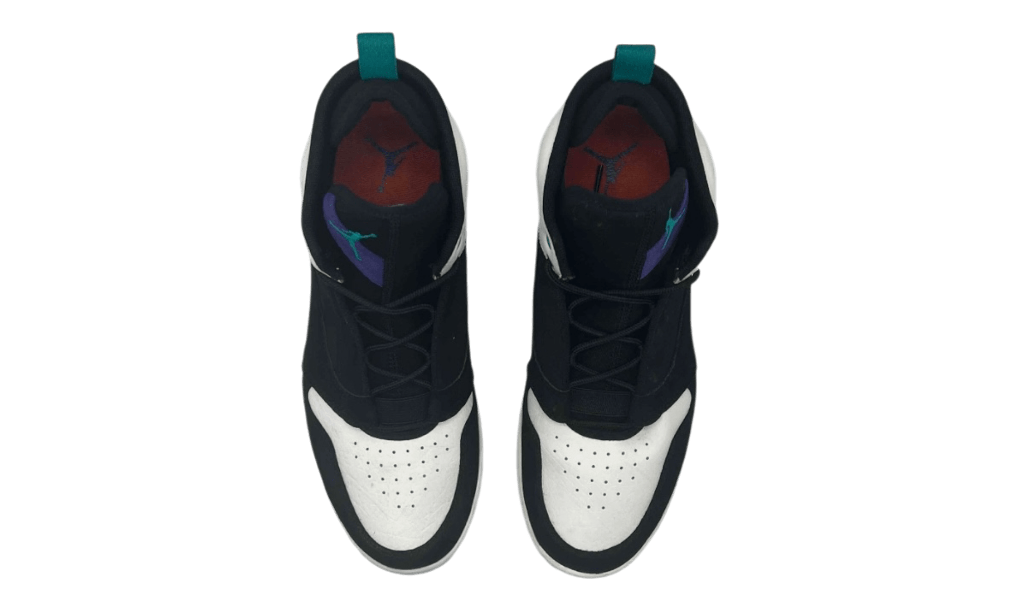 Jordan Fadeaway Black White Grape (PreOwned)