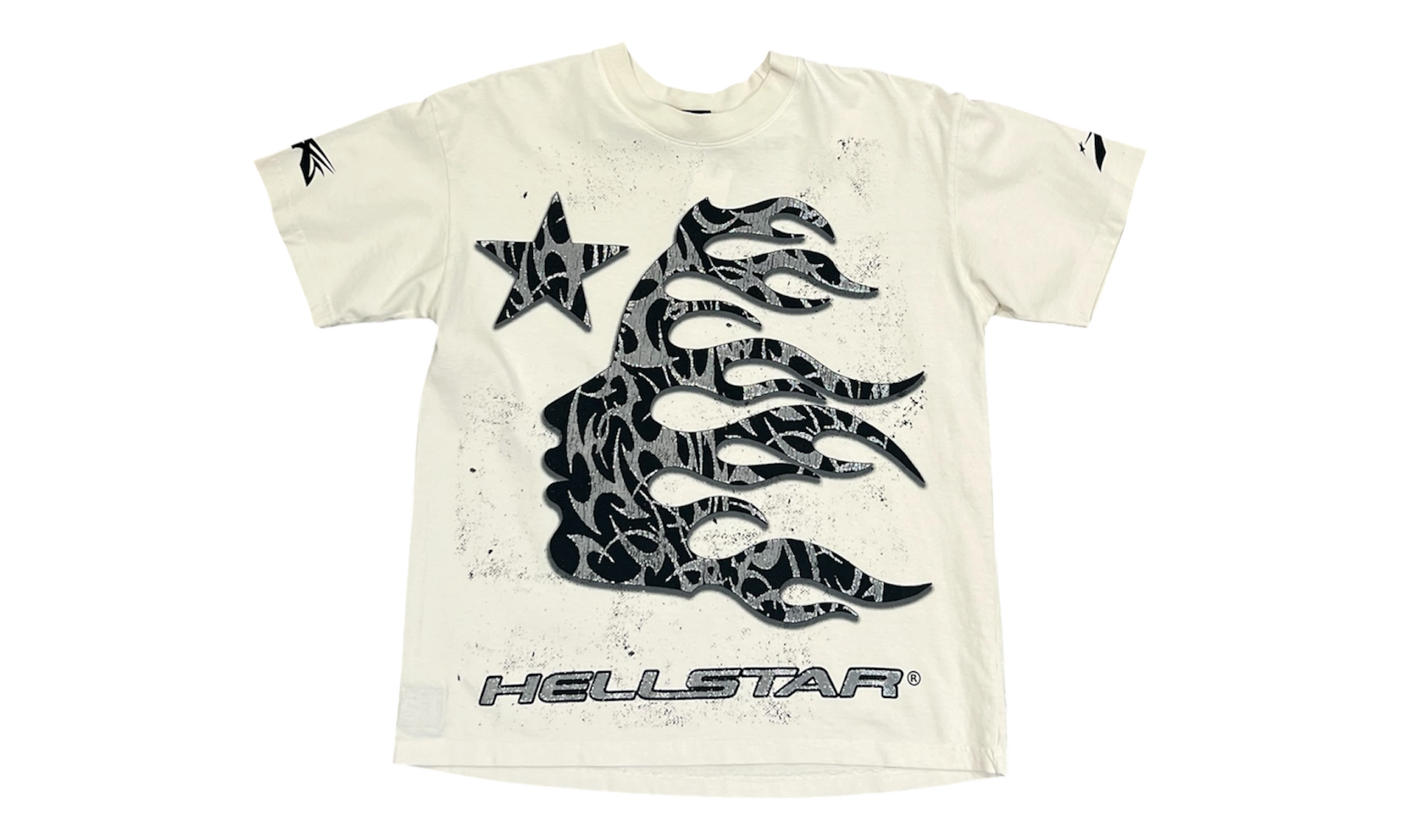 Hellstar Glitter P2P T-shirt Black (Preowned)