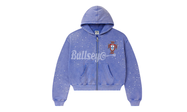 Vale Forever Sea Cluster Blue Zip-Up Hoodie