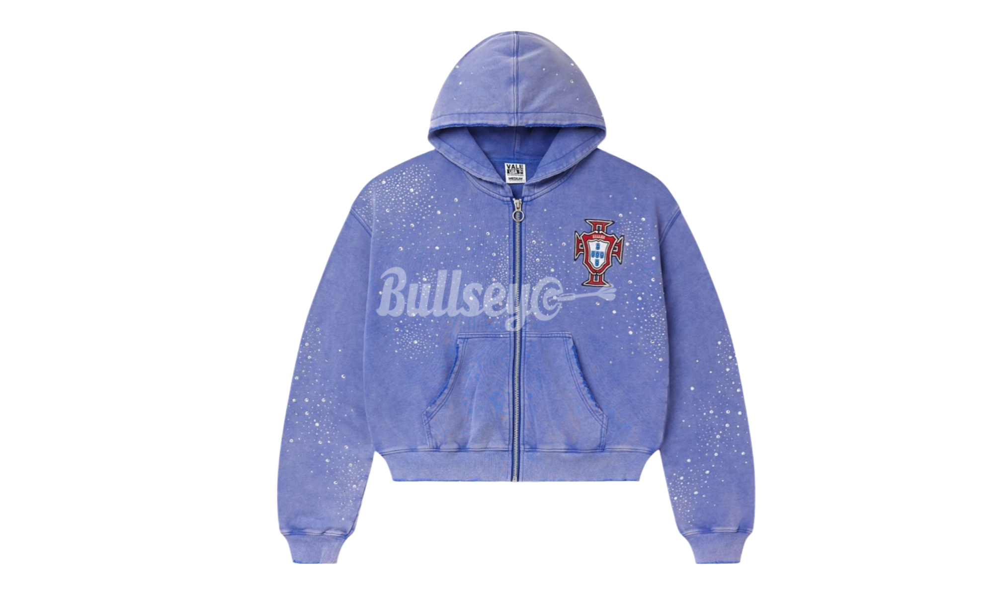 Vale Forever Sea Cluster Blue Zip-Up Hoodie