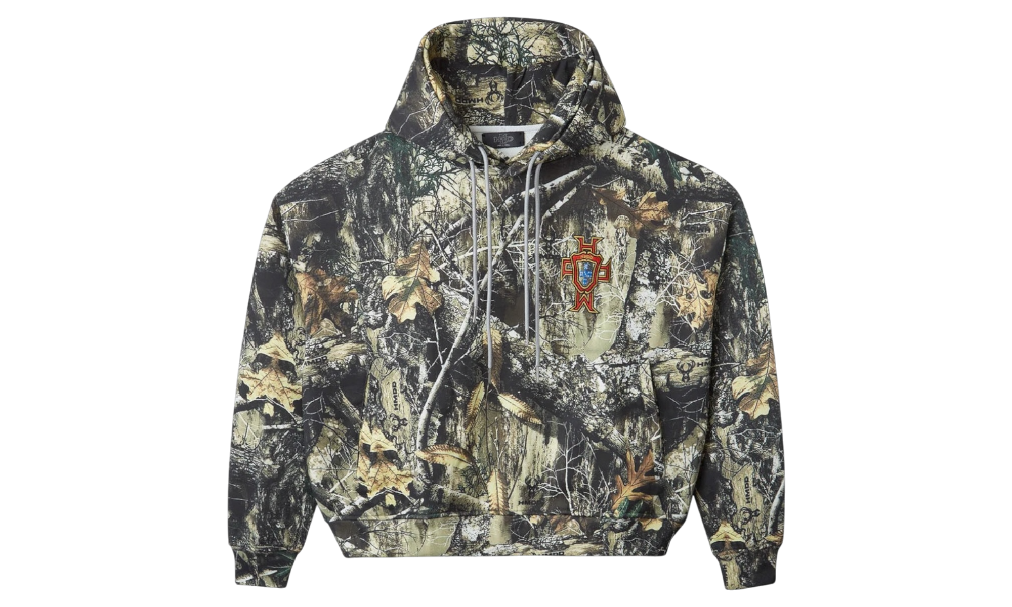 HMDD Lisbon Double Hooded Camo Hoodie