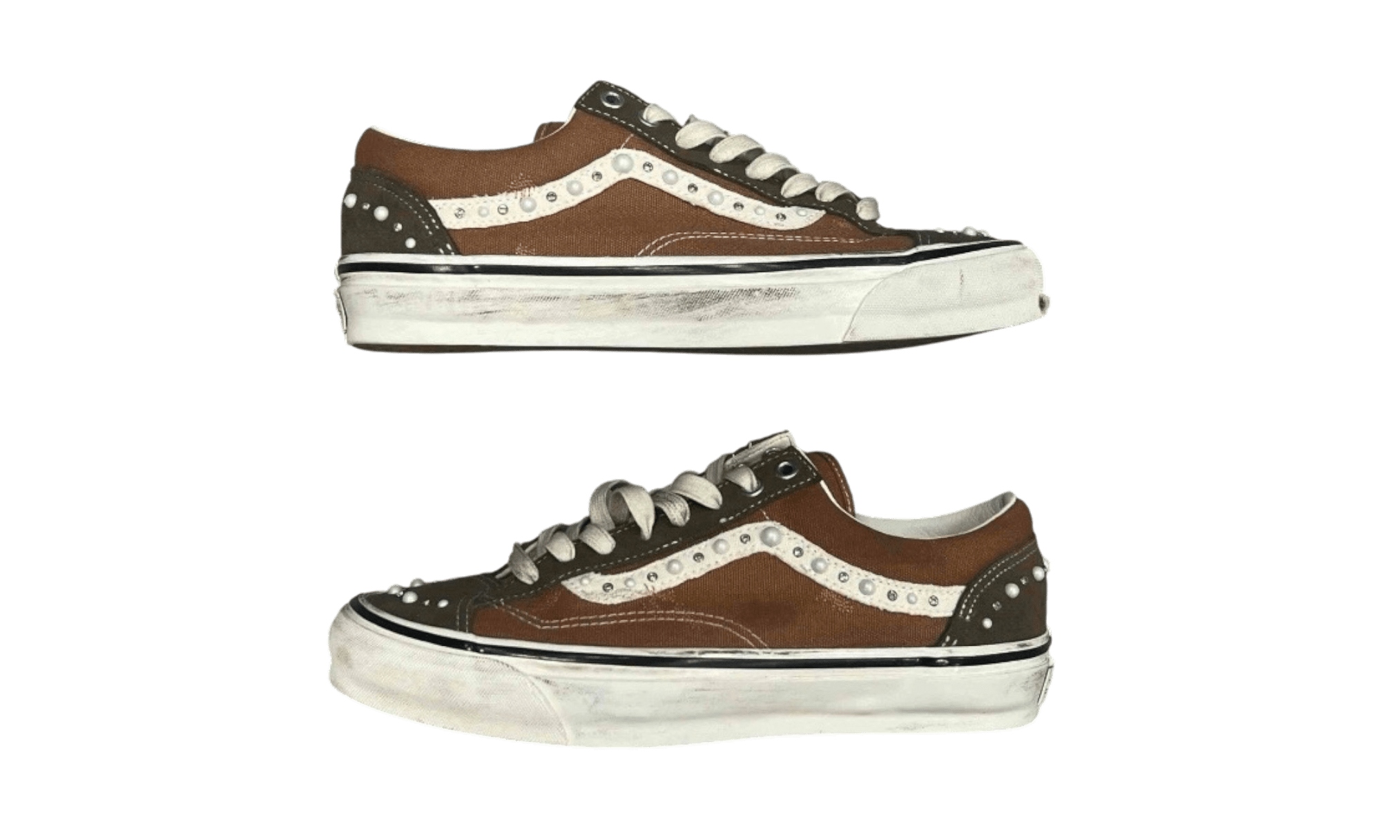 Vans LX Old Skool 36 Pearlized Pack Vintage Cocoa Brown (PreOwned)