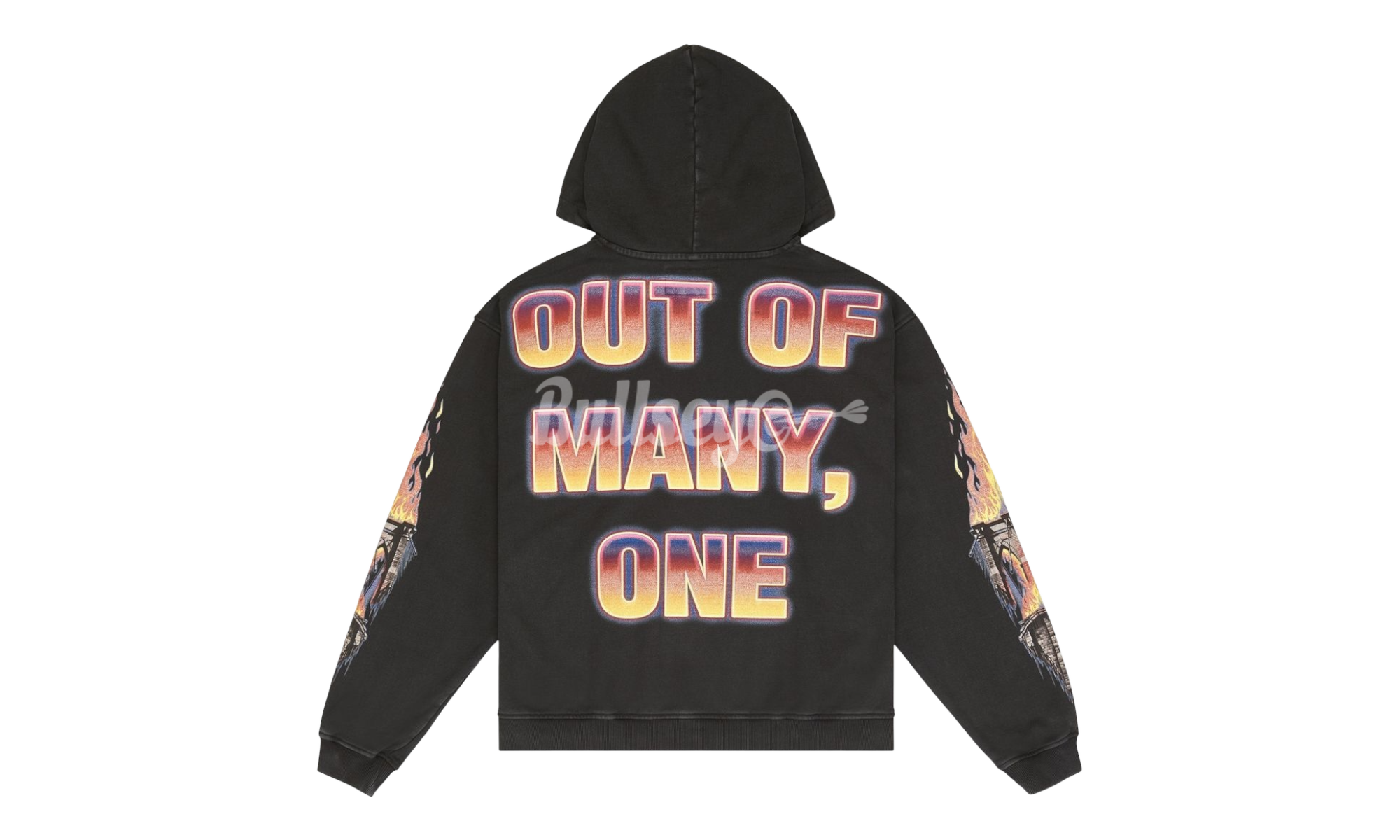 Godspeed Burnt Bridges Washed Black Hoodie