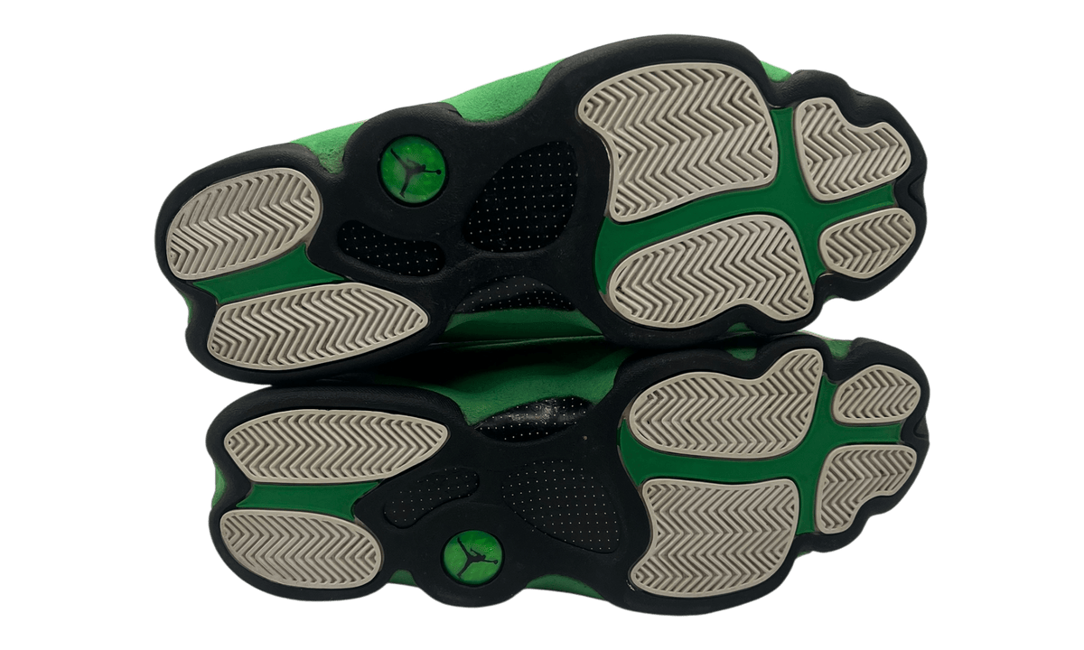Jordan 13 Retro White Lucky Green (PreOwned) (No Box)