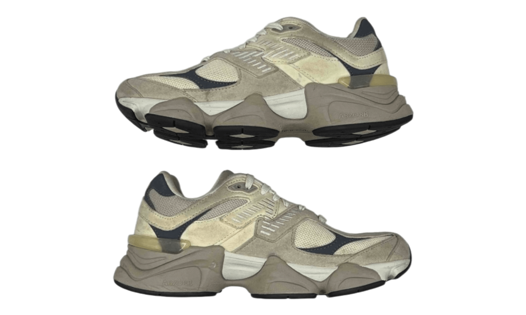 New Balance 9060 Moonrock Linen (GS) (PreOwned) (No Box)