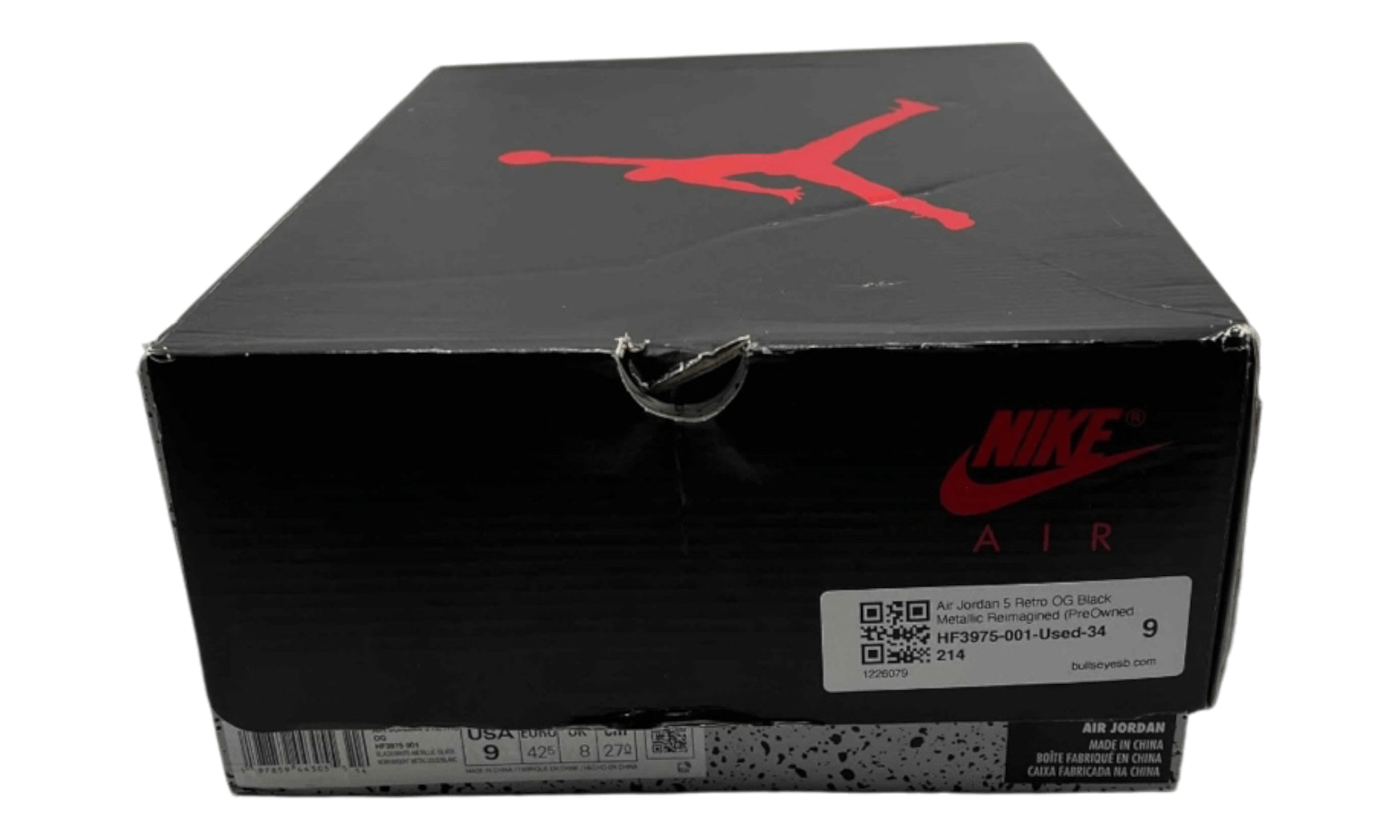 Air Jordan 5 Retro OG Black Metallic Reimagined (PreOwned)