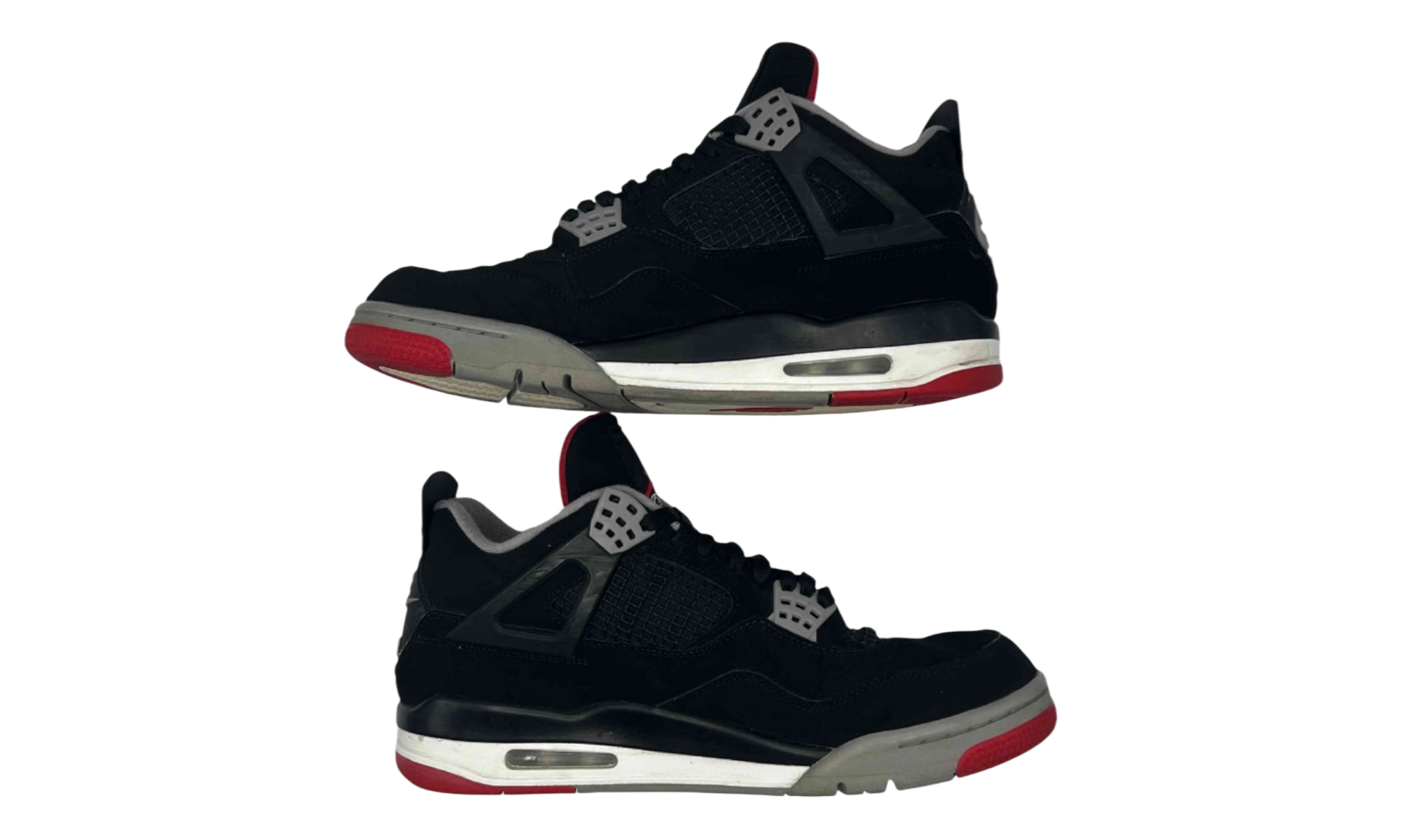 Jordan 4 Retro Bred (2019) (PreOwned) (No Box)