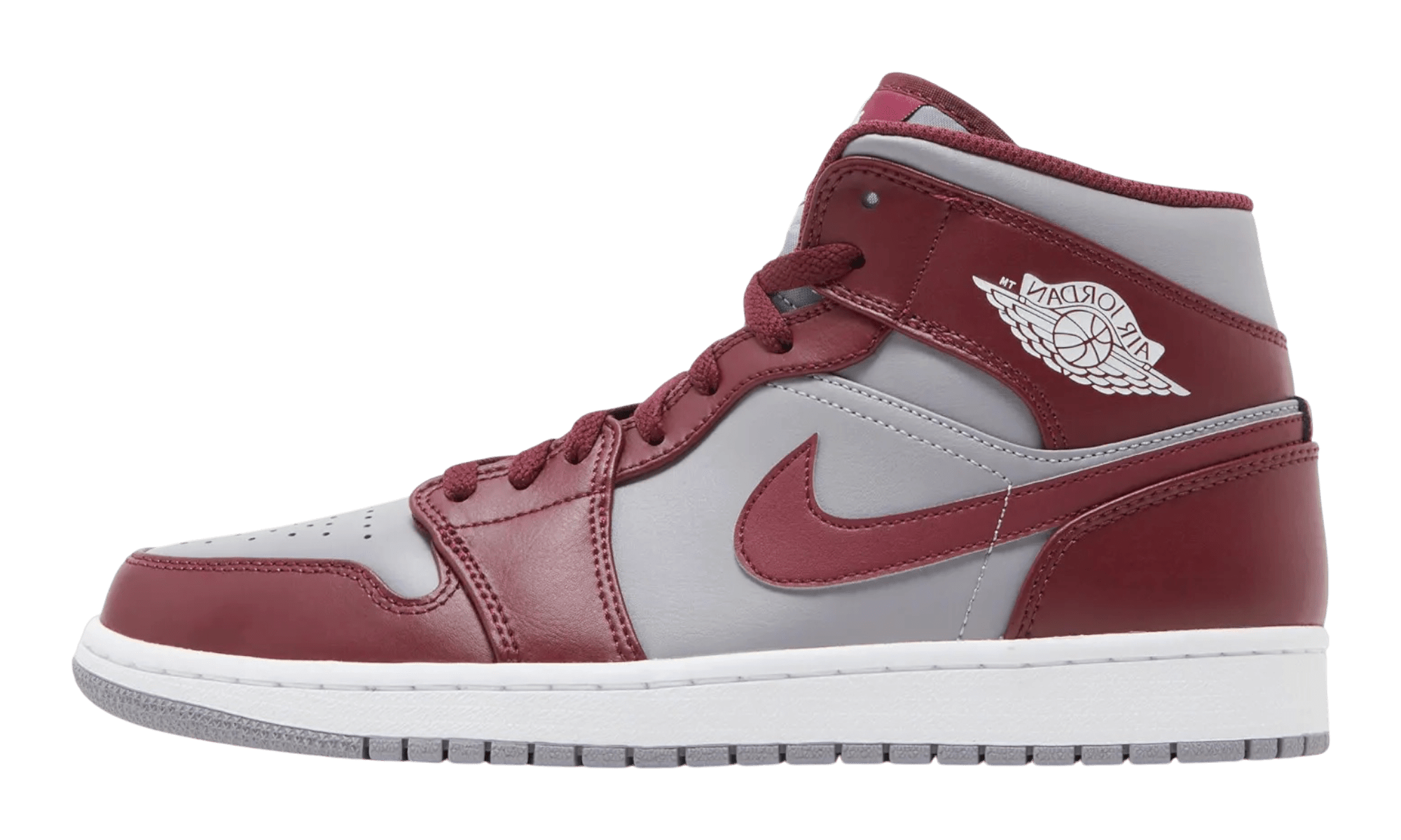 Jordan 1 Mid Cherrywood Red (PreOwned) (No Box)