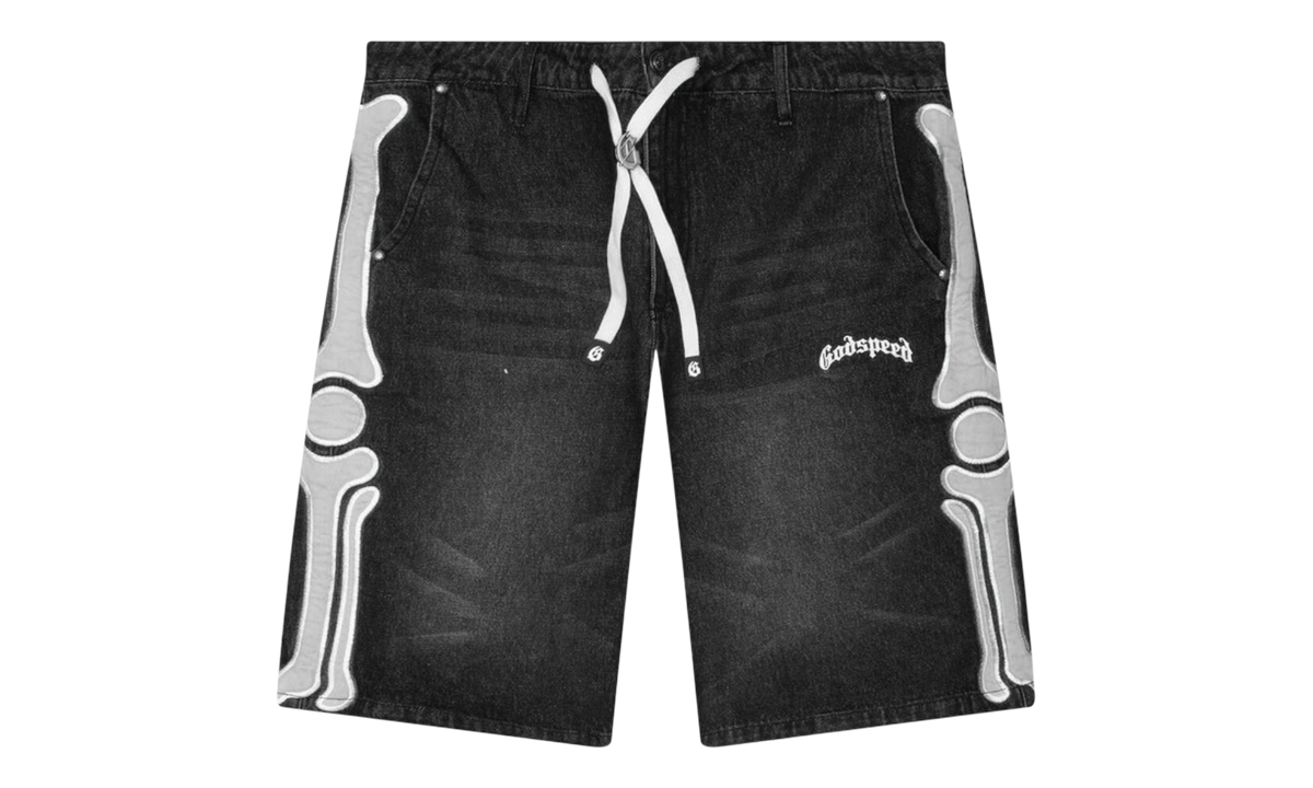 Godspeed Fémur Denim Black Shorts